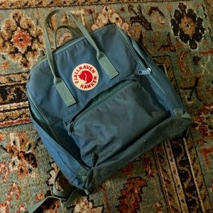 Grey Fjallraven Kanken Backpack